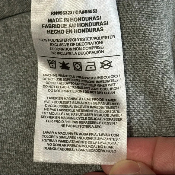 Men’s Size S Nike Baseball Swingman Raglan Gray Training Shirt Athletic Cut - Picture 7 of 8